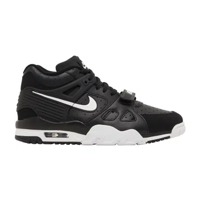 Pre-owned Nike Air Trainer 3 Gs 'black White' | Kid's Size 6.5