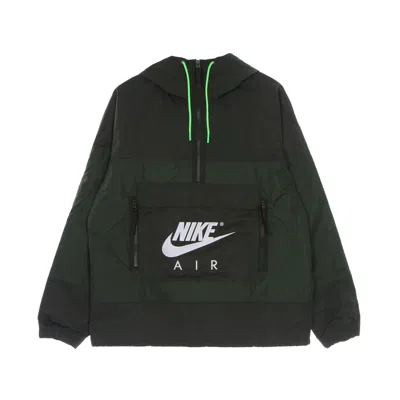 Nike Air Ul Anorak Men's Hooded Track Jacket Sequoia/carbon Green/white