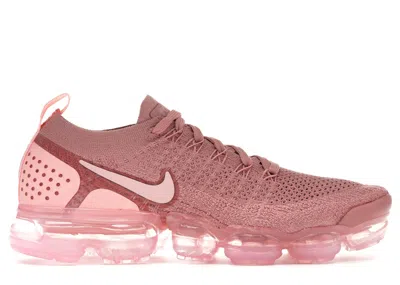 Pre-owned Nike Air Vapormax 2 (women's) Sneakers In Rust Pink/storm Pink/pink Tint