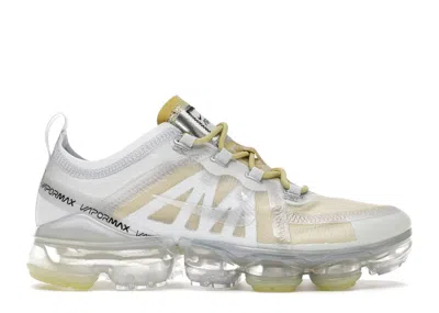 Pre-owned Nike Air Vapormax 2019 Premium (women's) Sneakers In Celery/metallic Silver/half Blue In Multi