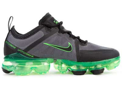 Pre-owned Nike Air Vapormax 2019 Sneakers In Black/scream Green/electric Green
