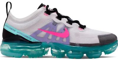 Pre-owned Nike Air Vapormax 2019 South Beach (women's) Sneakers In Football Grey/pink Blast/aurora