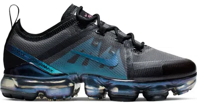 Pre-owned Nike Air Vapormax 2019 Throwback Future Sneakers In Black/anthracite/laser Fuchsia