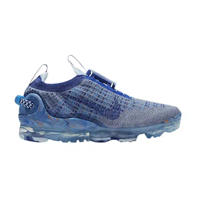 Pre-owned Nike Air Vapormax 2020 Flyknit Gs 'stone Blue' | Kid's Size 6.5