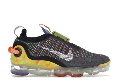 Pre-owned Nike Air Vapormax 2020 Flyknit (women's) Sneakers In Iron Grey/white In Multi