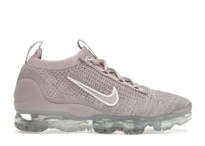 Pre-owned Nike Air Vapormax 2021 Fk (women's) Sneakers In Light Arctic Pink/summit White/metallic Silver In Multi