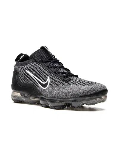 Nike Kids' Air Vapormax 2021 Flyknit Sneakers In 黑色