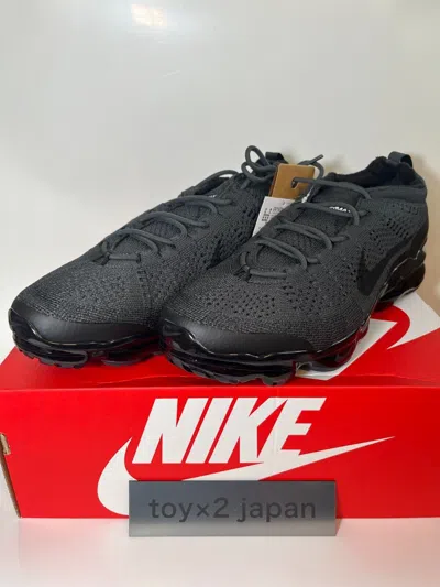 Pre-owned Nike Air Vapormax 2023 Flyknit "anthracite/black" Dv1678-006 Men's [us6-12] In Gray