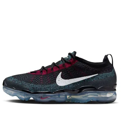 NIKE NIKE AIR VAPORMAX 2023 FLYKNIT 'BLACK RED UNIVERSITY BLUE'