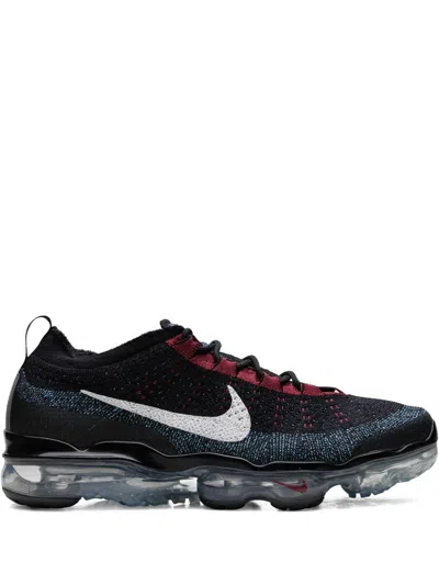 NIKE AIR VAPORMAX 2023 FLYKNIT "BLACK/RED/UNIVERSITY BLUE" SNEAKERS