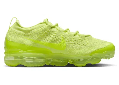 Pre-owned Nike Air Vapormax 2023 Flyknit Lemon Twist (women's) Sneakers In Light Lemon Twist/white/barely Volt In Multi