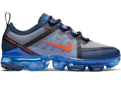 Pre-owned Nike Air Vapormax Cosmic Ray (2019) Sneakers In Midnight Navy/cosmic Clay/racer Blue In Multi