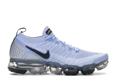 Pre-owned Nike Air Vapormax Flyknit 2 (women's) Sneakers In Aluminum/metallic Silver/true Berry