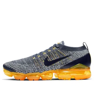Nike Air Vapormax Flyknit 3 'college Navy Orange' In Multi