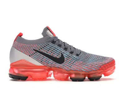 Pre-owned Nike Air Vapormax Flyknit 3 (women's) Sneakers In Flash Crimson/black/cool Grey In Multi