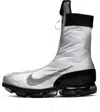 Nike Air Vapormax Flyknit Gator Ispa Sneakers In Silver