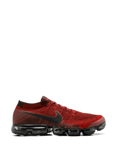 Nike Air Vapormax Flyknit Sneakers In Red