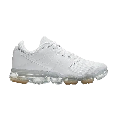 Pre-owned Nike Air Vapormax Gs 'white Silver'