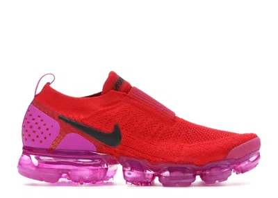 Pre-owned Nike Air Vapormax Moc 2 (women's) Sneakers In University Red/black/fuchsia Blast