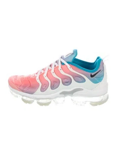 Pre-owned Nike Air Vapormax Plus In Lava Glow / Blue Lagoon Athletic Sneakers In Multi