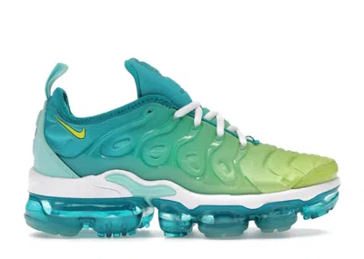 Pre-owned Nike Air Vapormax Plus Lemon Lime (women's) Sneakers In Spirit Teal/cyber/tropical Twist