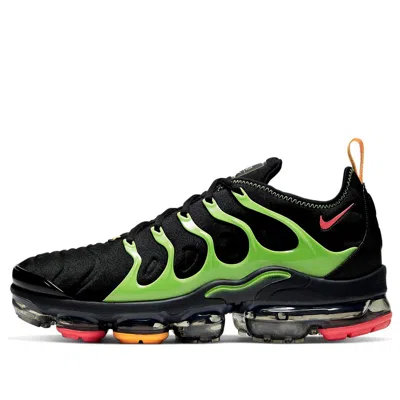 Nike Air Vapormax Plus 'lime Green' In Black