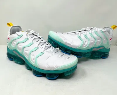 Pre-owned Nike Air Vapormax Plus Ready Set Go Since 1972 - White Mint Dq7645-100 - Size 13