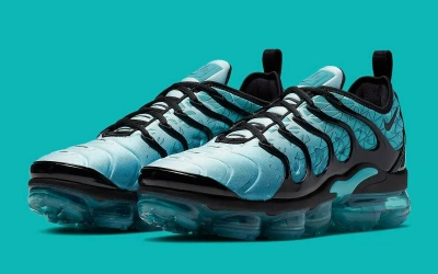 Pre-owned Nike Air Vapormax Plus Sz 8.5 Spirit Teal Black 924453-301 In Spirit Teal/black-green Abyss