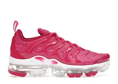 Pre-owned Nike Air Vapormax Plus (women's) Sneakers In Fireberry/white