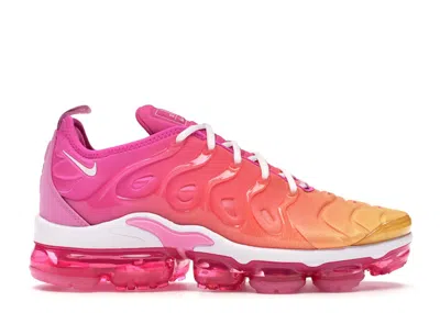 Pre-owned Nike Air Vapormax Plus (women's) Sneakers In Laser Fuchsia/psychic Pink/university Gold