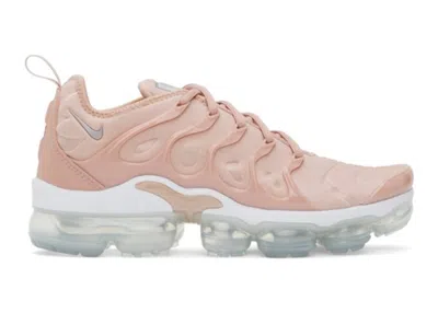Pre-owned Nike Air Vapormax Plus (women's) Sneakers In Pink Oxford/white/metallic Silver In Multi