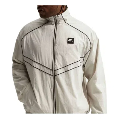 Nike Air Windrunner Tracksuit Jacket 'light Bone' In White