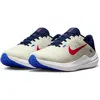 Nike Air Winflo 10 Running Shoe In Sea Glass/university Red