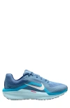 Nike Air Winflo 11 Running Shoe In Aegean Storm/white/blue