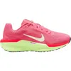 Nike Air Winflo 11 Running Shoe In Hot Punch/sail-bright Crimson