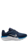 Nike Air Winflo 11 Running Shoe In Navy/white/star Blue