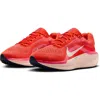 Nike Air Winflo 11 Running Shoe In Picante Red/ivory/pink
