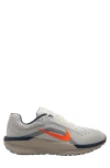 Nike Air Winflo 11 Running Shoe In Sail/orange/thunder Blue