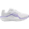 Nike Air Winflo 11 Running Shoe In White/lilac/white