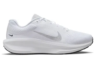 Pre-owned Nike Air Winflo 11 Silver Glitter (women's) Sneakers In White/photon Dust/team Red