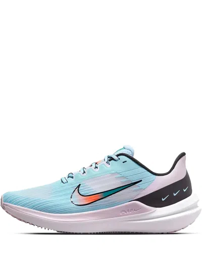 Nike Air Winflo 9 "marine" Sneakers In Green
