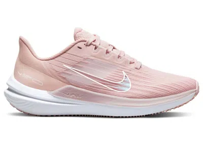 Pre-owned Nike Air Winflo 9 (women's) Sneakers In Pink Oxford/white/barely Rose