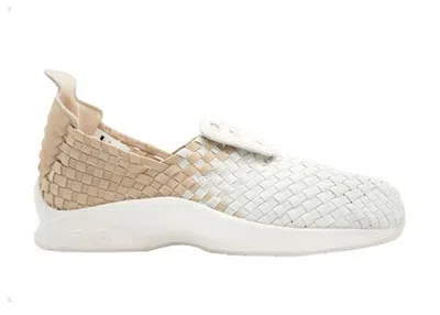 Pre-owned Nike Air Woven (women's) Sneakers In White/tan
