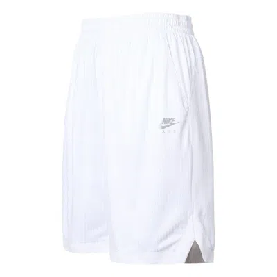 Nike Air X Kim Jones Crossover Reflective Logo Stripe Sports Shorts Us Edition Couple Style White