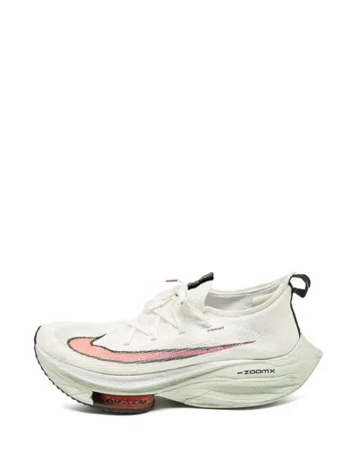 Pre-owned Nike Air Zoom Alpha Next% Sneakers In White