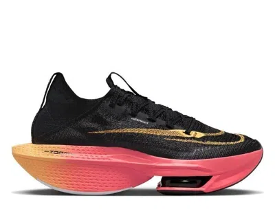 Pre-owned Nike Air Zoom Alphafly Next% 2 Black Sea Coral Running Women Size 9 Dn3559-001