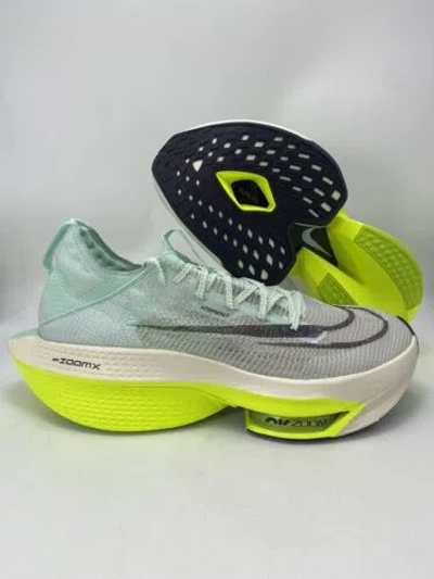 Pre-owned Nike Air Zoom Alphafly Next% 2 Mint Foam Volt Shoes (dv9422 300) Men's Size 14 In Purple