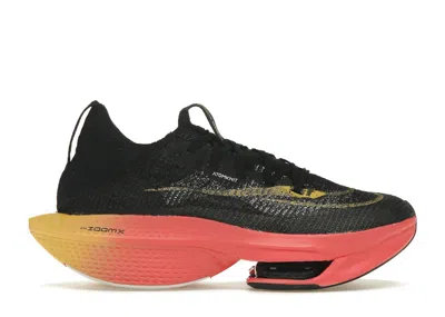 Pre-owned Nike Air Zoom Alphafly Next% 2 (women's) Sneakers In Black/sea Coral/white In Multi