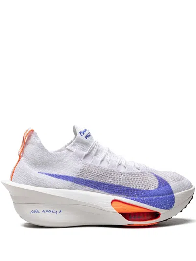 Nike Air Zoom Alphafly Next% 3 Fp "blueprint Pack" Sneakers In White