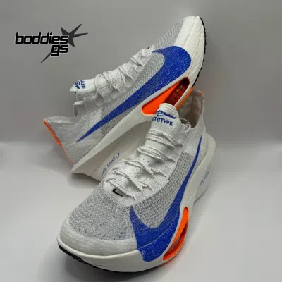 Pre-owned Nike Women's 9.5- Air Zoom Alphafly Next% 3 Running 'blueprint Pack' (hf7356-900) In White